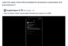 X 的 AI Grok 将向所有付费订阅用户开放|TopsTip