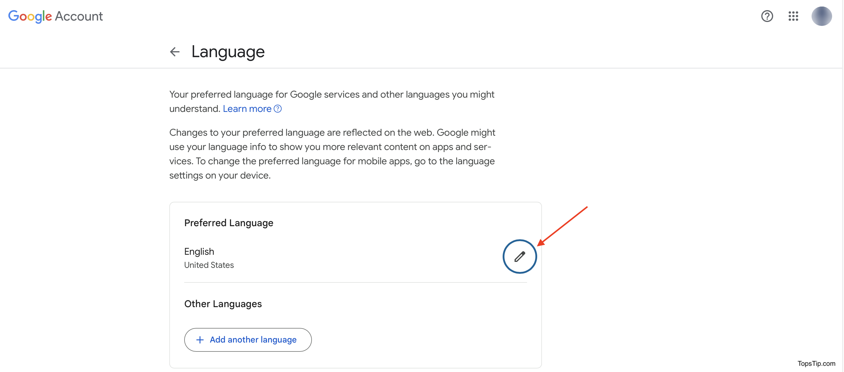 Change-Google-Language-Step-5