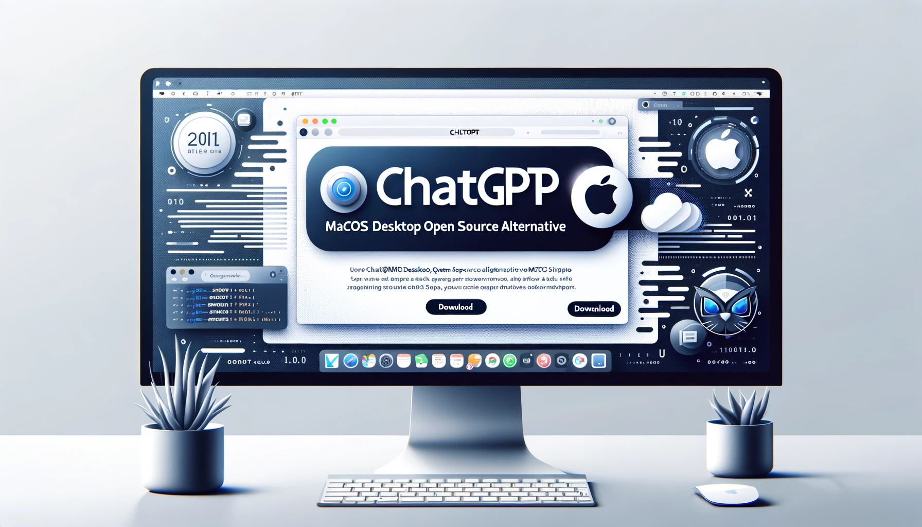 ChatGPT macOS Desktop Open Source Alternative Download