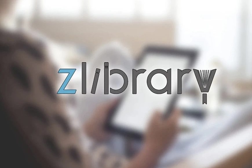 Zlibrary home page screenshot