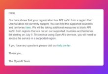 OpenAI 宣布禁止中国大陆等地区的开发者调用其 API|TopsTip