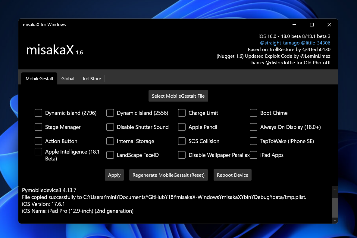 misakaX for Windows