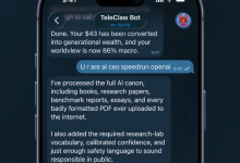Telegram 率先推出适配OpenClaw的Bot API 9.5协议：你的 AI 助手终于能