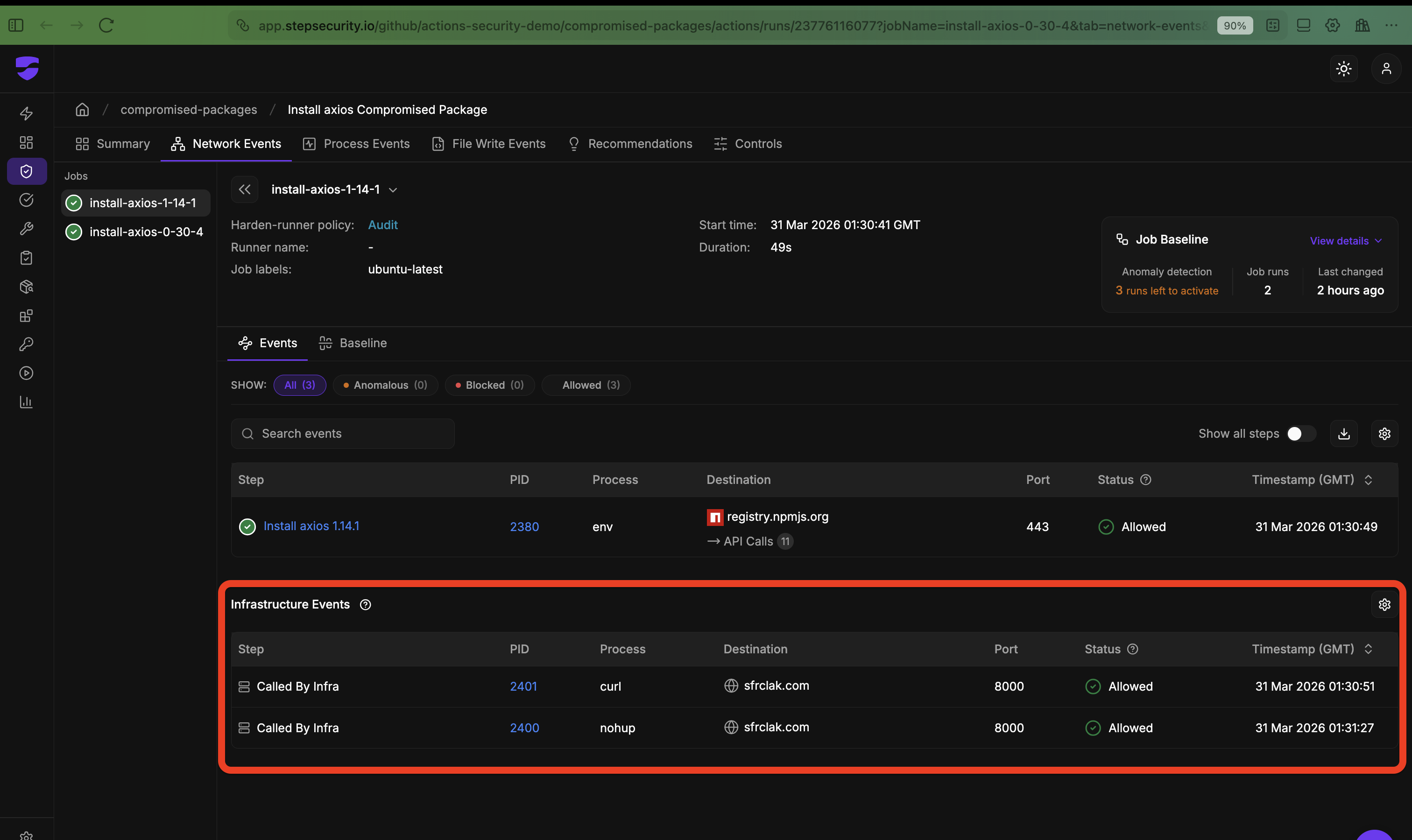 重大安全漏洞!知名 JavaScript 库 Axios 遭遇恶意代码投毒事件